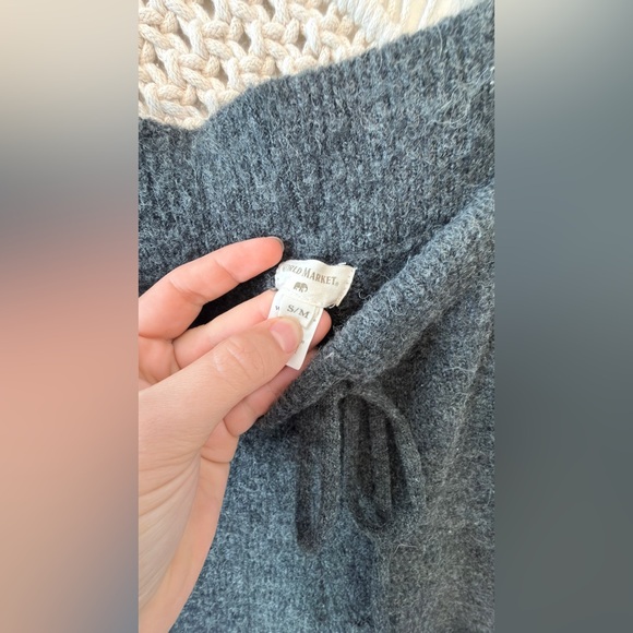 World Market Charcoal Knit Fabric Pants - Picture 3 of 6